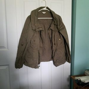army green jacket
